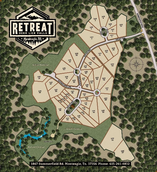 476 Deer Lick Trail, Monteagle, TN  37356