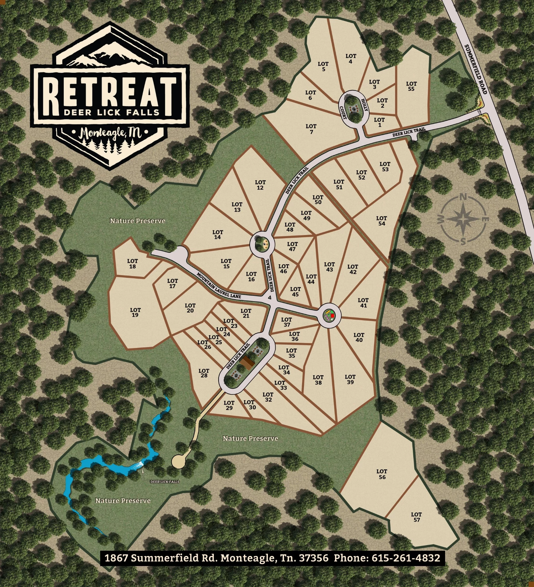 476 Deer Lick Trail, Monteagle, TN  37356