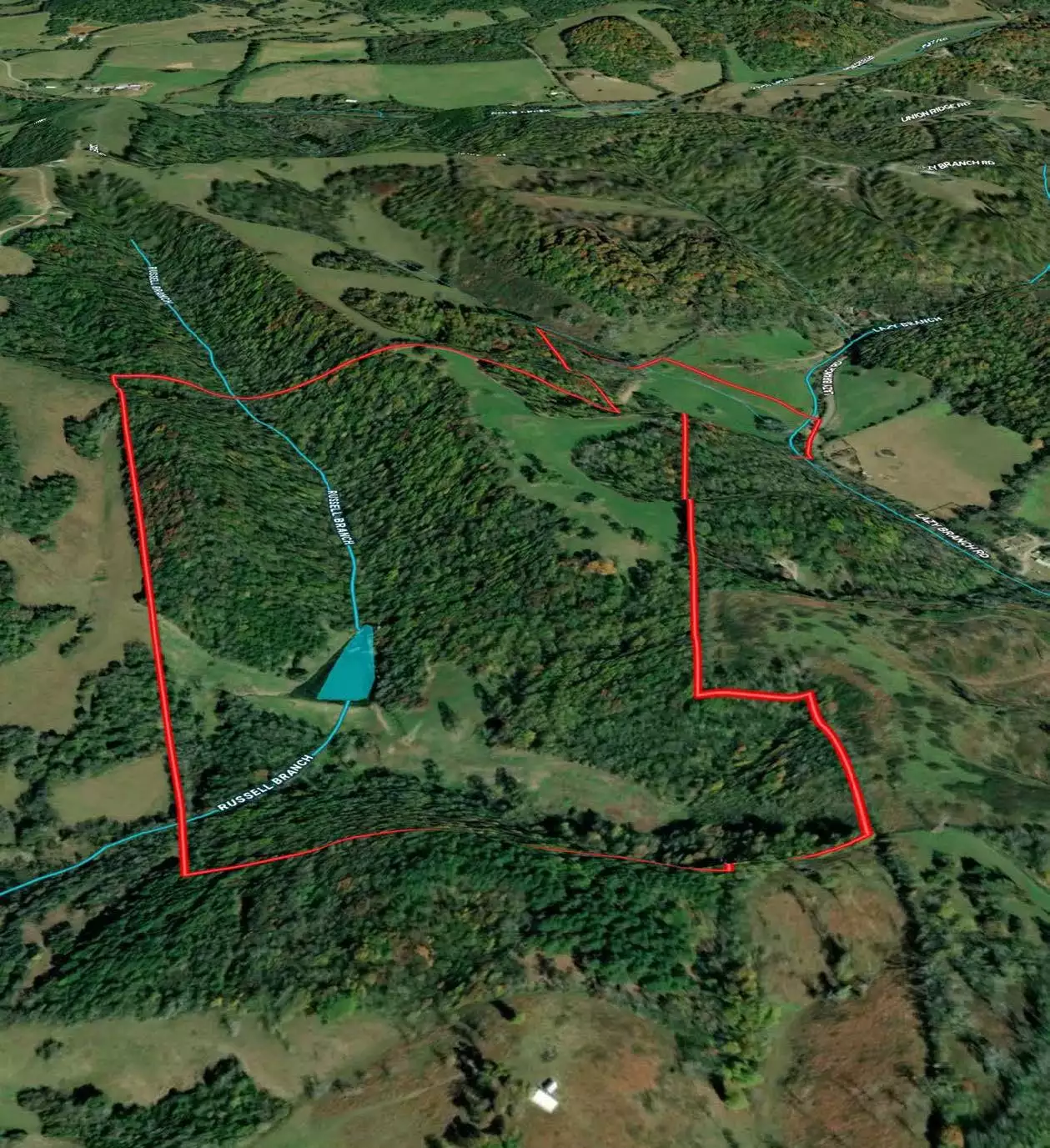 Lazy Branch Road, Wartrace, TN  37183